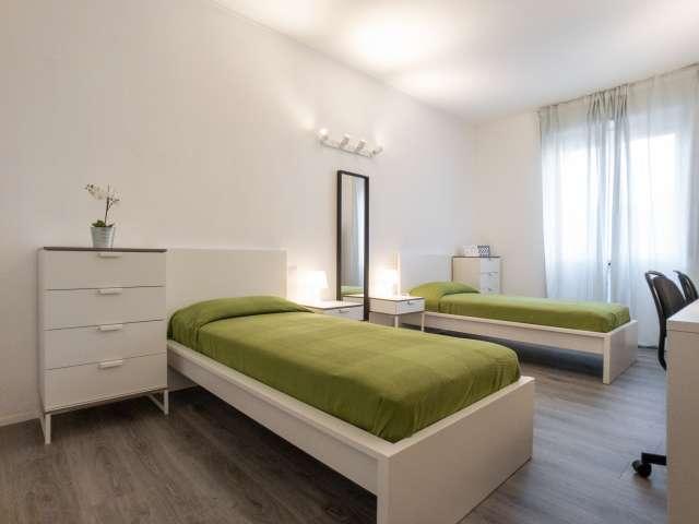 Letto in affitto, bellissimo appartamento con 3 camere da letto, Pasteur, Milano