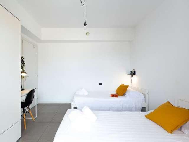 Letto in affitto camera condivisa, appartamento con 3 camere da letto, Bovisa Milano