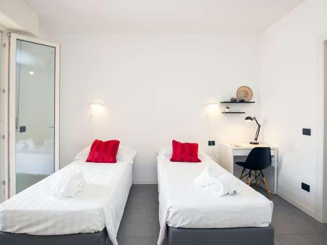 Letto in affitto camera condivisa, appartamento con 3 camere da letto, Bovisa Milano