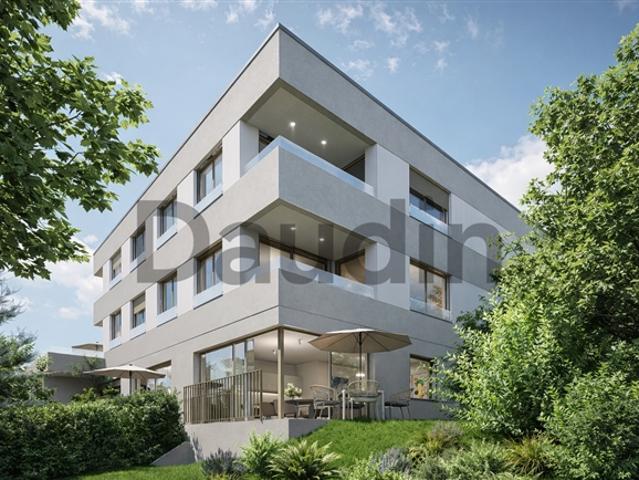 Letzter Bauabschnitt – 3 Zimmer Apartment THPE auf Plan mit Balkon
