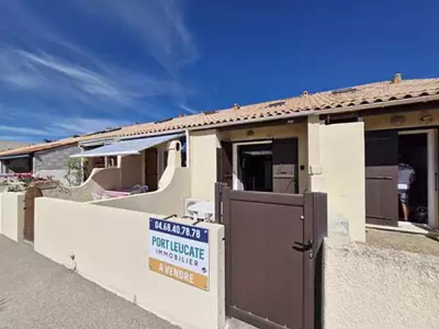 Leucate 11370 Achat / Vente maison 1 pièce t1 terrasse parking