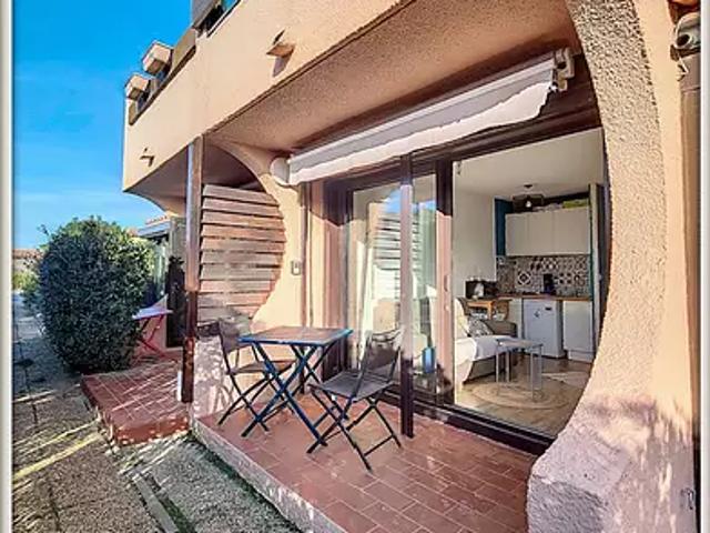 Leucate 11370 Achat / Vente appartement 1 pièce t1 piscine terrasse