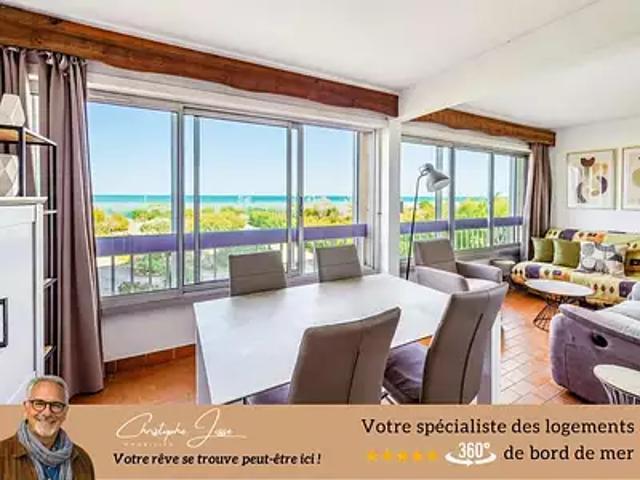 Leucate 11370 Achat / Vente appartement 2 pièces t2 piscine jardin