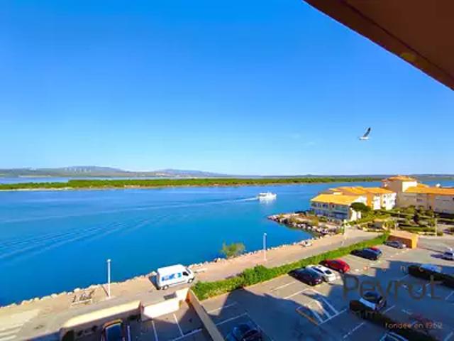 Leucate 11370 Achat / Vente appartement 3 pièces t3 au dernier étage parking