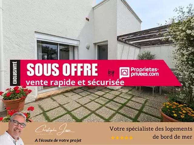 Leucate 11370 Achat / Vente appartement 3 pièces t3 jardin terrasse