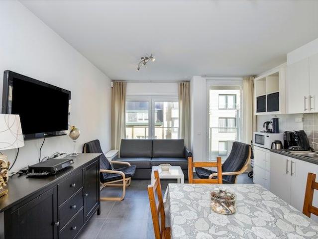 Leuke studio met 1 slaapkamer en terras op goede ligging