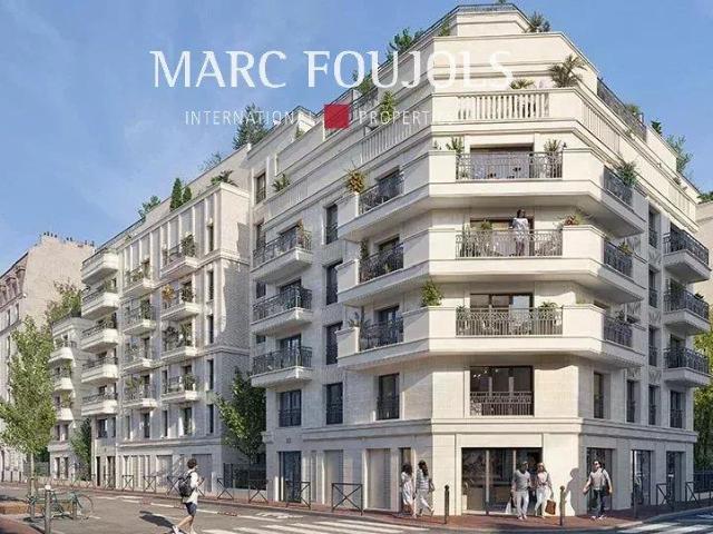 Levallois appartement 3 pièces traversant avec balcon, idé. 60m² Levallois Perret