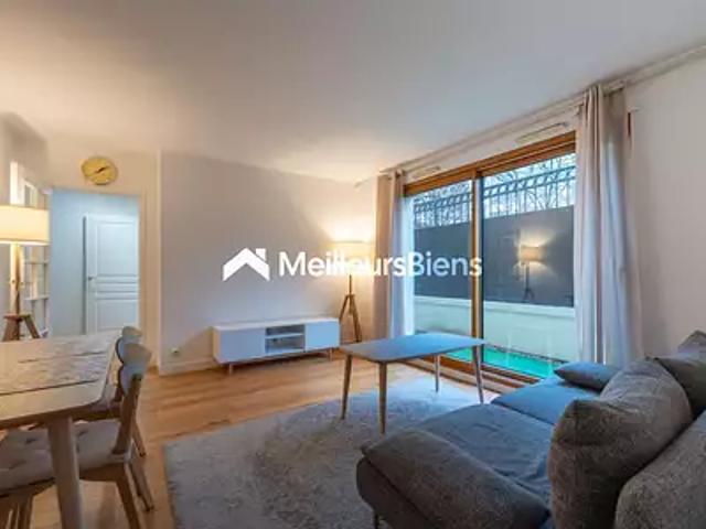 Levallois Perret 92300 Achat / Vente appartement 2 pièces t2 terrasse cave