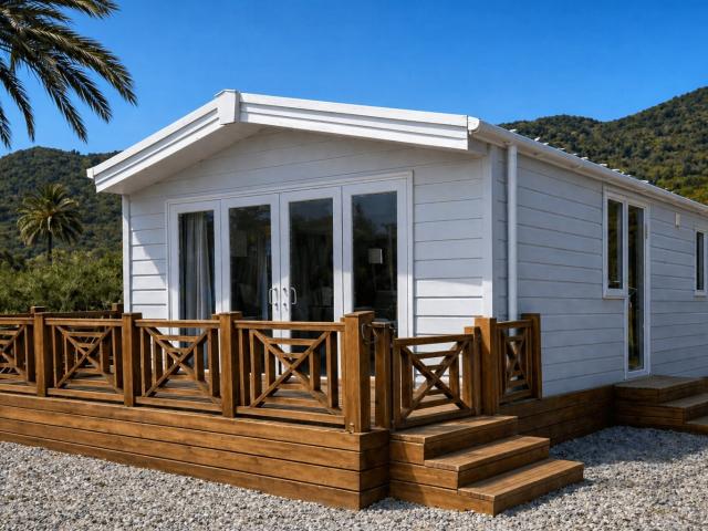 Levante Gold Demo Front Standing Auto Home de 2 habitaciones exclusiva para acampar Benisol, Benidorm