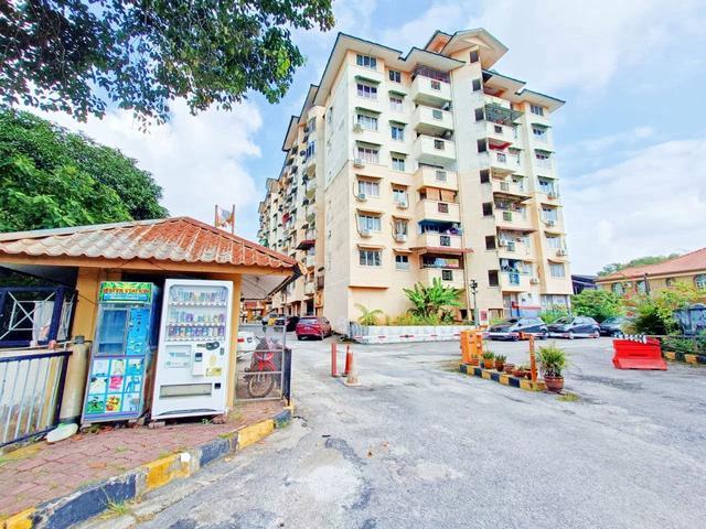 LEVEL 1 CORNER UNIT Pangsapuri Permai Bukit Kuda Klang For Sale