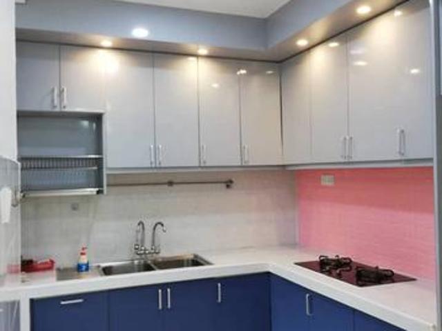 LEVEL 1 DELIMA APARTMENT Bukit Jelutong with Kitchen Cabinets