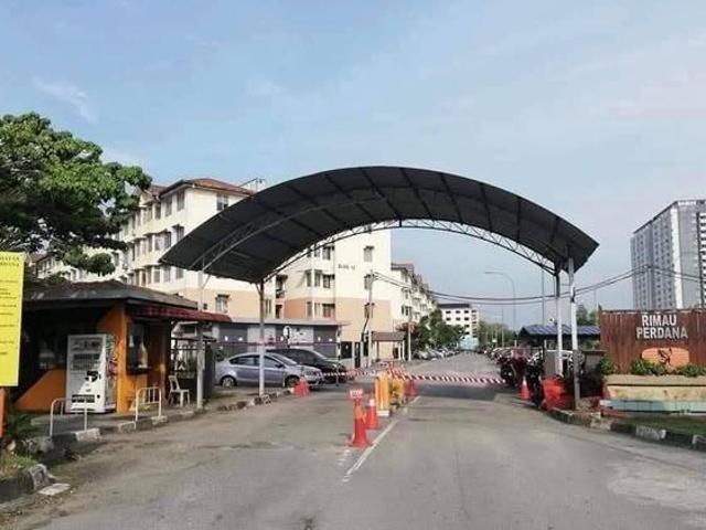LEVEL 2 Pangsapuri Rimau Perdana Seksyen 32 Shah Alam For Sale