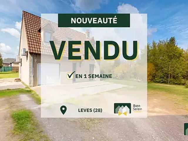 Lèves 28300 Achat / Vente maison 5 pièces t5 parking
