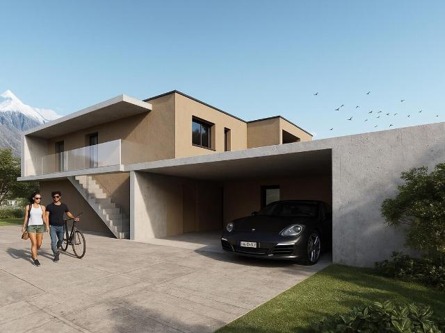 Leytron, Neubau 2,5 Zimmer in einer PSA von 3 Wohnungen