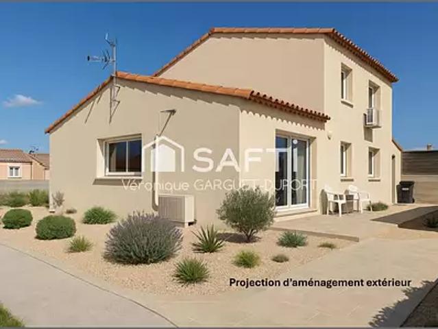Lézignan Corbières 11200 Achat / Vente maison 4 pièces t4 terrasse balcon
