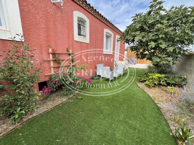 LEZIGNAN CORBIERES Villa 4 faces de 126 m2 environ / TERRAIN de