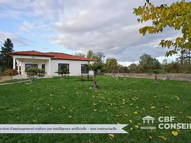 Lezoux 63190 Achat / Vente maison 6 pièces t6 terrasse parking