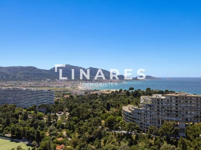 L'HOASIS Appartement T4 de 108m2 Terrasse vue mer 13008