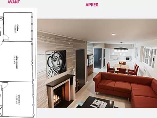 L'Hôpital 57490 Achat / Vente appartement 4 pièces t4 au dernier étage cave