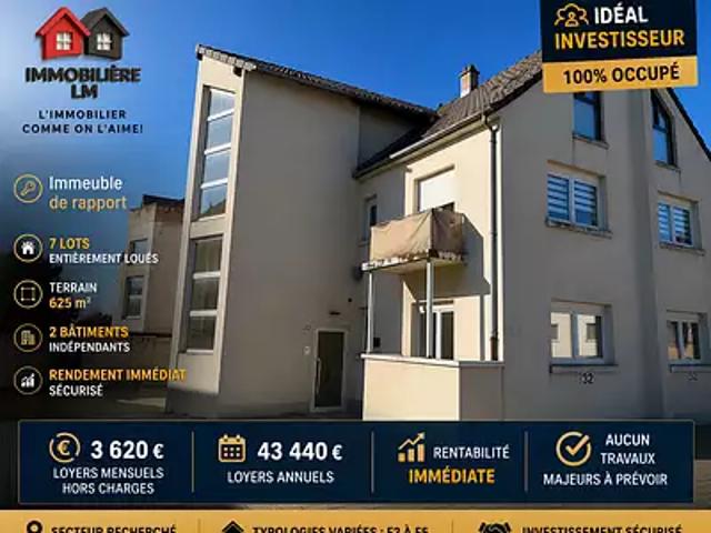 L'Hôpital 57490 Achat / Vente immeuble