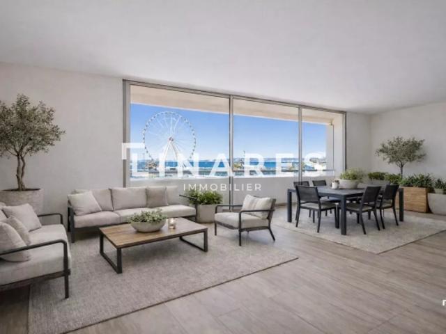 L'HORIZON BLEU Appartement T4 de 130m2 Loggia vue mer de 32m2 13008