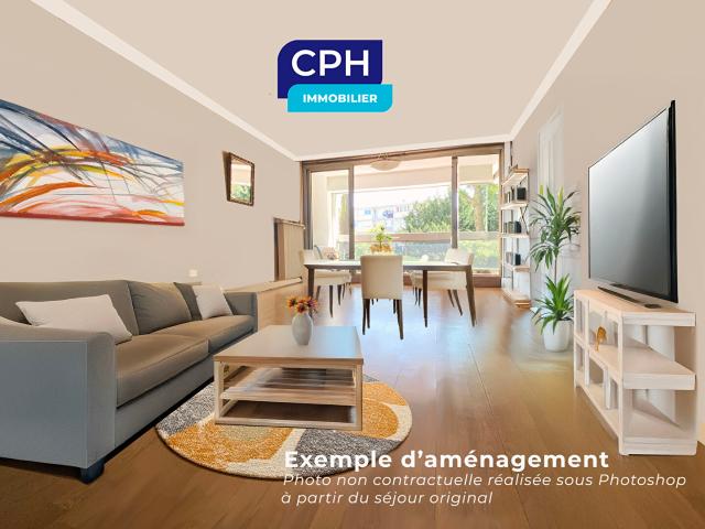 L'HAY LES ROSES CENTRE VILLE: APPARTEMENT F4 AVEC LOGGIA SUR JARDIN