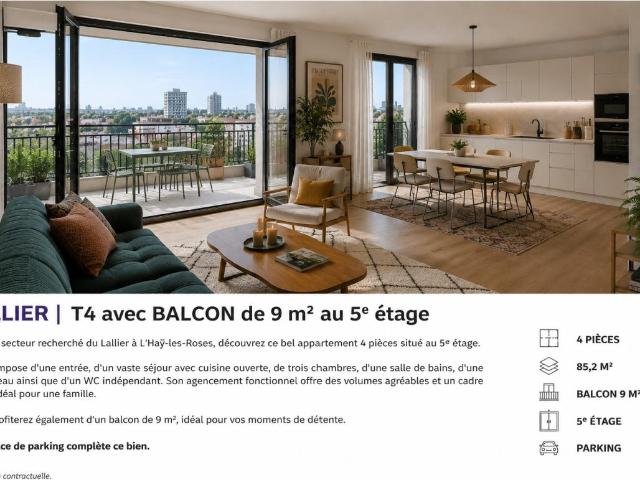 L'Haÿ les Roses Vente Appartement 94