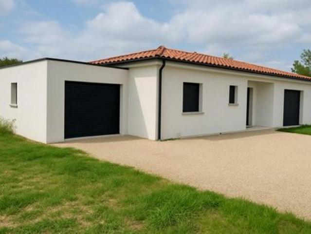 LHERM Maison de 2025, Plain Pied, T4 de 92m² avec garage isolé de 21m²