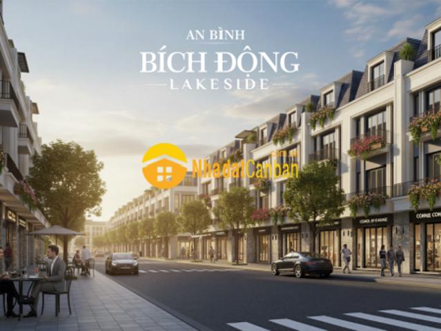 Liền kề lô góc vị trí lõi bích động lakeside 144m² mt 6m trục 22m giá 70 triệum²