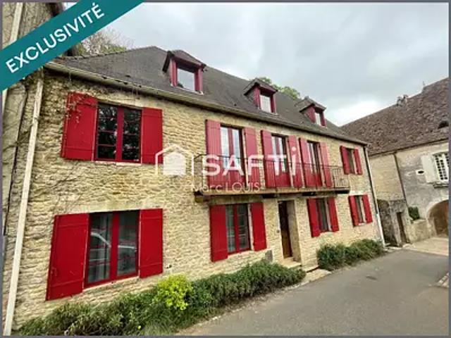 Limeuil 24510 Achat / Vente maison 7 pièces t7 parking