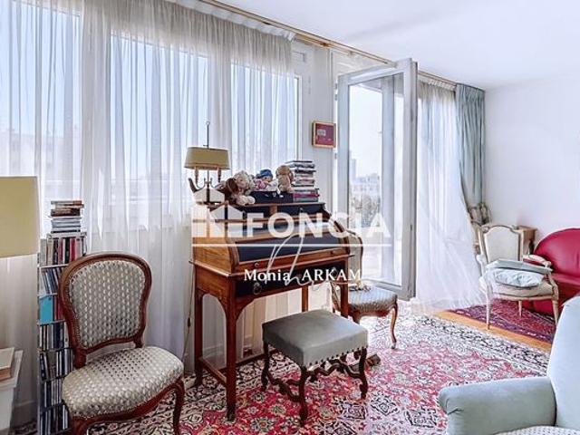 Limite 12ᵉ arrondissement – deux appartements réunis – dernier étage – 4 espaces extérieurs – vue tour eiffel – potentiel 3/4 pièces