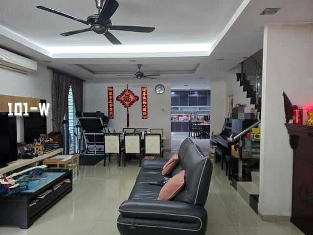 Limited Corner Renovated Extended 45x75 2sty SemiD Aman Perdana Klang