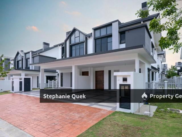 Limited Unit ! Brand New End Lot 2 Storey Semi D Arundina Eco Park Freehold House For Sale