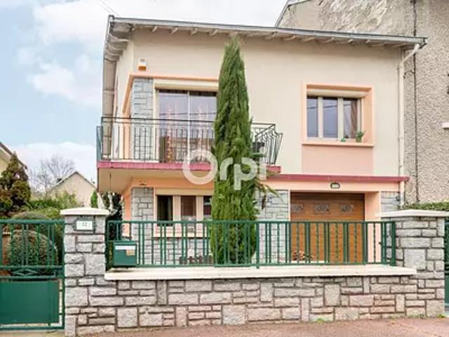 Limoges 87000 Achat / Vente maison 4 pièces t4 jardin cave