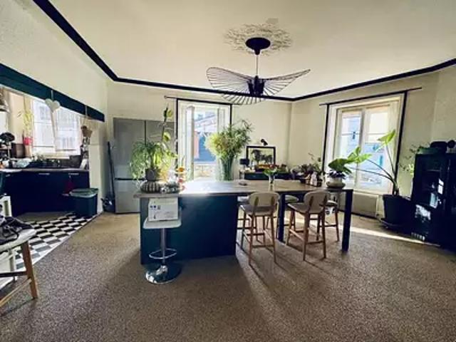 Limoges 87000 Achat / Vente appartement 4 pièces t4 au dernier étage cave