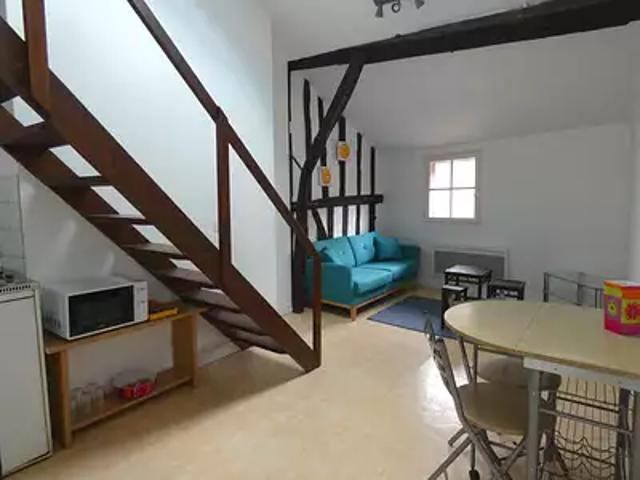 Limoges 87000 Location appartement 2 pièces t2 au dernier étage