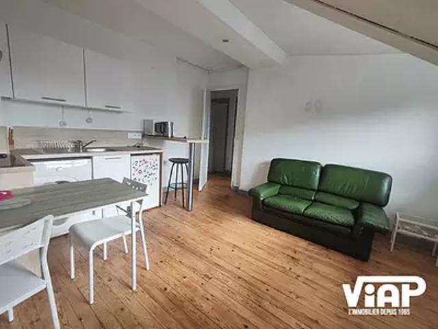 Limoges 87000 Location appartement 2 pièces t2 au dernier étage cave