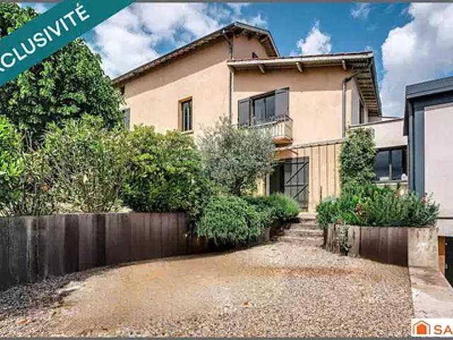 Limonest 69760 Achat / Vente maison 7 pièces t7 piscine terrasse