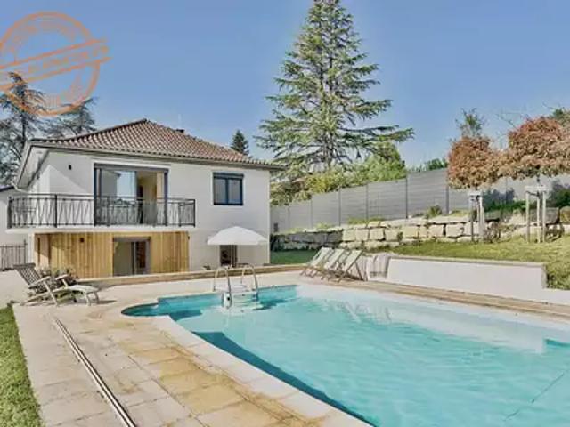 Limonest 69760 Achat / Vente maison 6 pièces t6 piscine