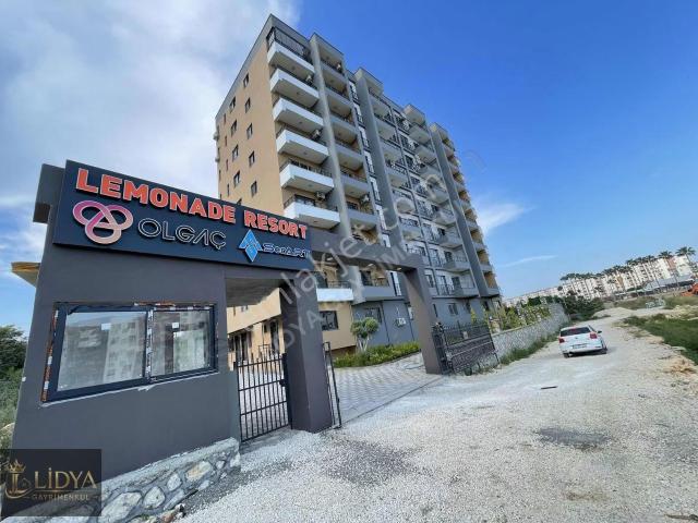 Limonlu Mah Kapısı Havuza Açılan Satılık Sıfır Eşyalı 1+0 Yazlık