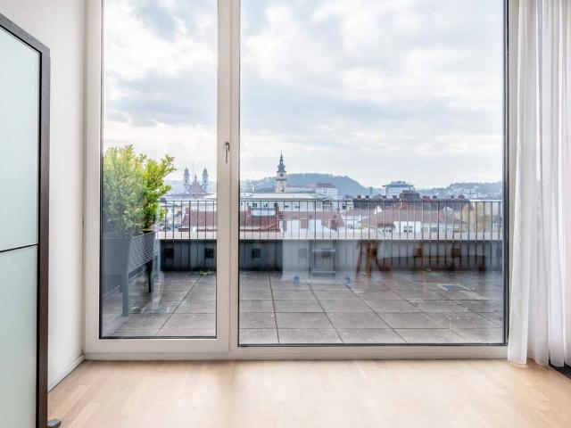 Linz im Blick Das Maisonette Penthouse in bester Lage mit einer erstklassigen Aussicht