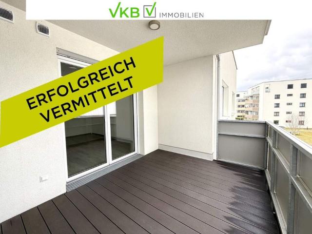 Linzer Süden – Perfekte Anbindung und ruhige Lage – Moderne 2 Zimmer Wohnung mit Balkon und Tiefgaragenplatz