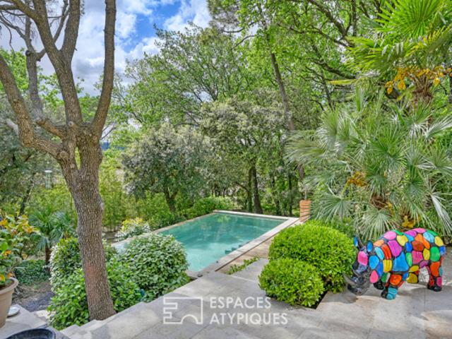 L'inattendue, maison avec vue et piscine