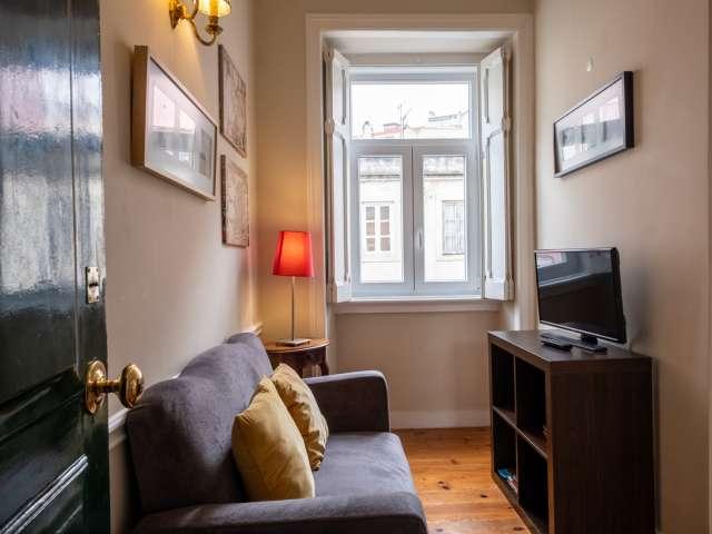 Lindo apartamento de 1 quarto para alugar em Campolide, Lisboa