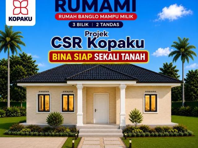 Link Banglo RumamiDi Kolam Abu Dalam Bandar Machang