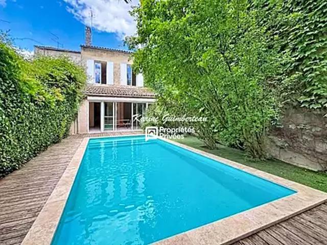 Libourne 33500 Achat / Vente maison 6 pièces t6 piscine jardin