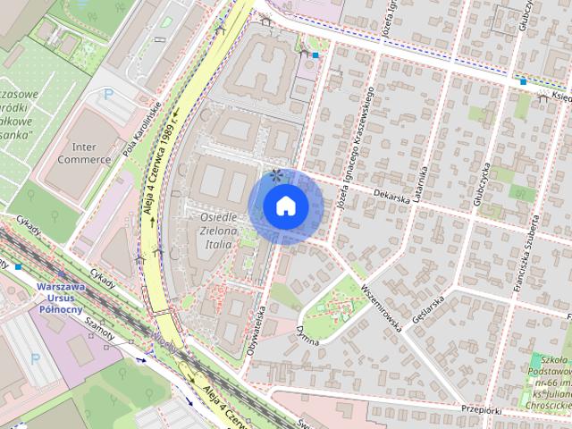 Śliczne 3 pokojowe mieszkanie 65m2 z tarasem 12m2, garażem i kom. lok