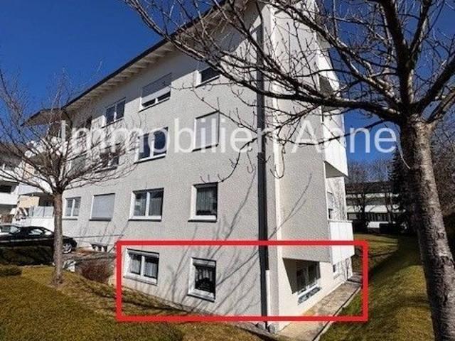 Lichtdurchflutet und ruhig gelegen. Souterrain Wohnung in Bad Wörishofen!