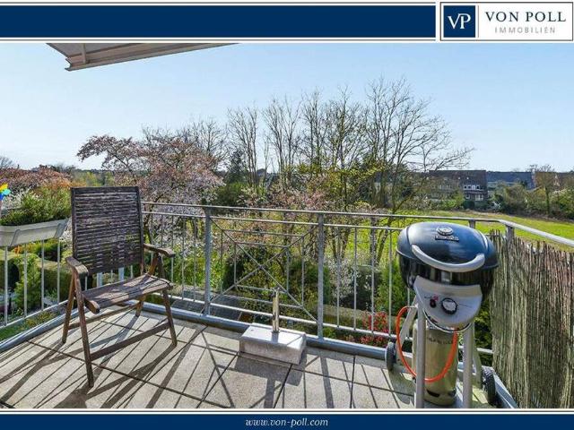 Lichtdurchflutete 3 Zimmer Penthouse Wohnung in begehrter Lage von Büderich