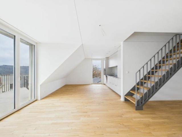 Lichtdurchflutete 3.5 Zimmer Dachwohnung mit Weitsicht